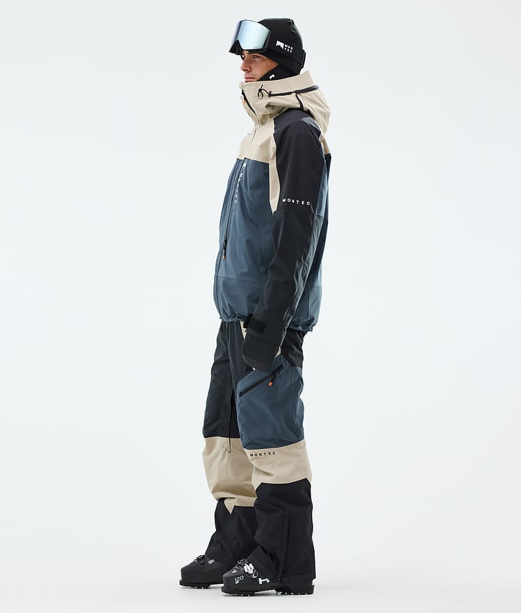 Montec Oracle Laskettelutakki Miehet Sand/Black/Metal Blue, Kuva 4 / 10