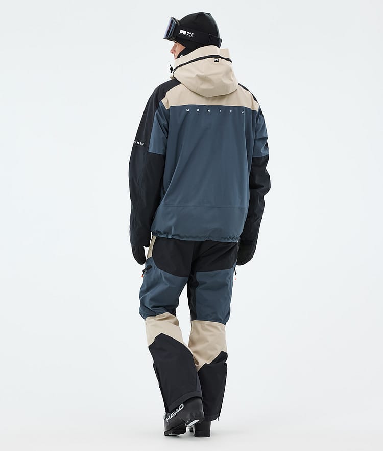 Montec Oracle Laskettelutakki Miehet Sand/Black/Metal Blue, Kuva 5 / 10