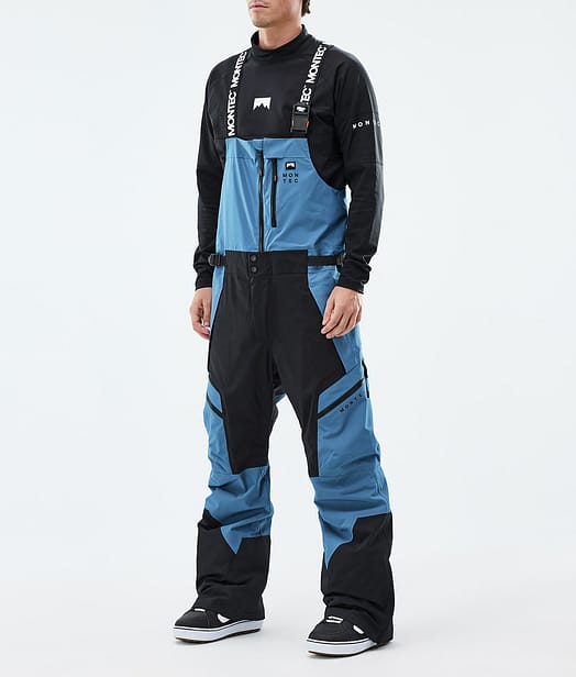 Montec Dozer Lumilautailuhousut Miehet Blue Steel/Black