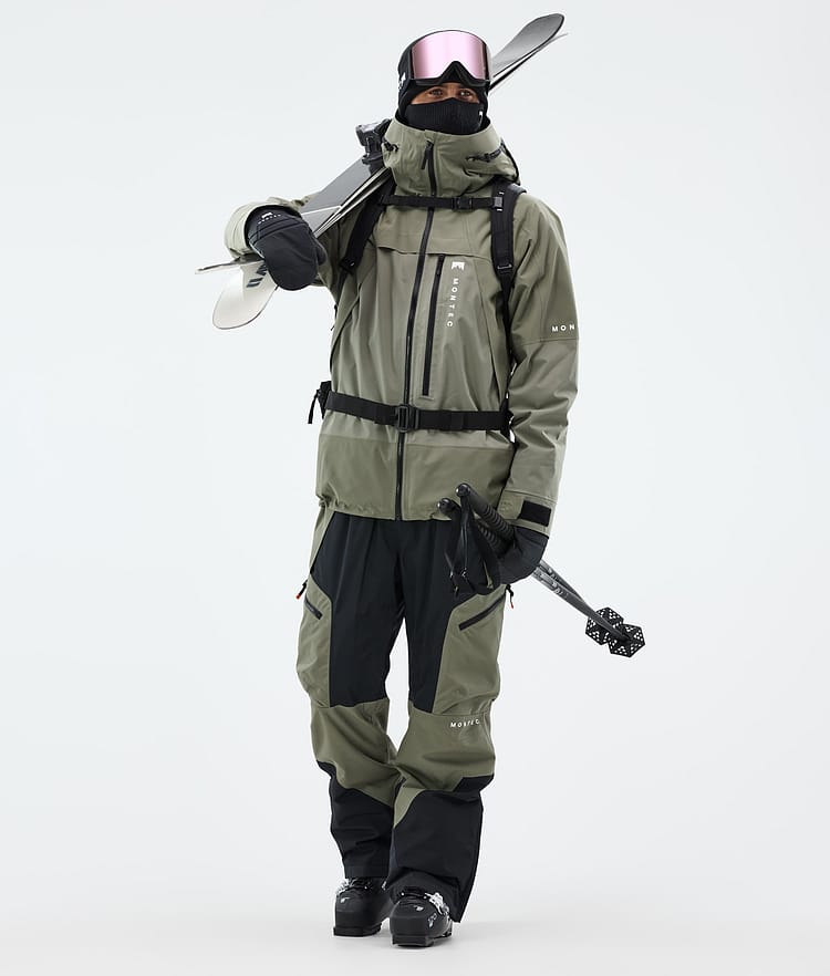 Montec Dozer Lasketteluhousut Miehet Greenish/Black, Kuva 2 / 7