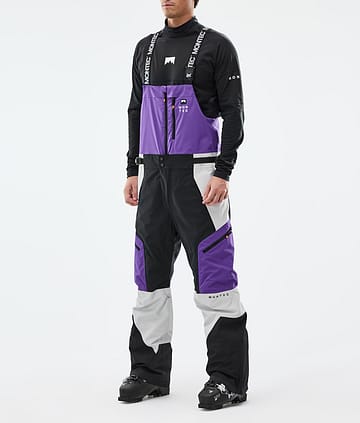 Montec Dozer Lasketteluhousut Miehet Vivid Purple/Black/Light Grey