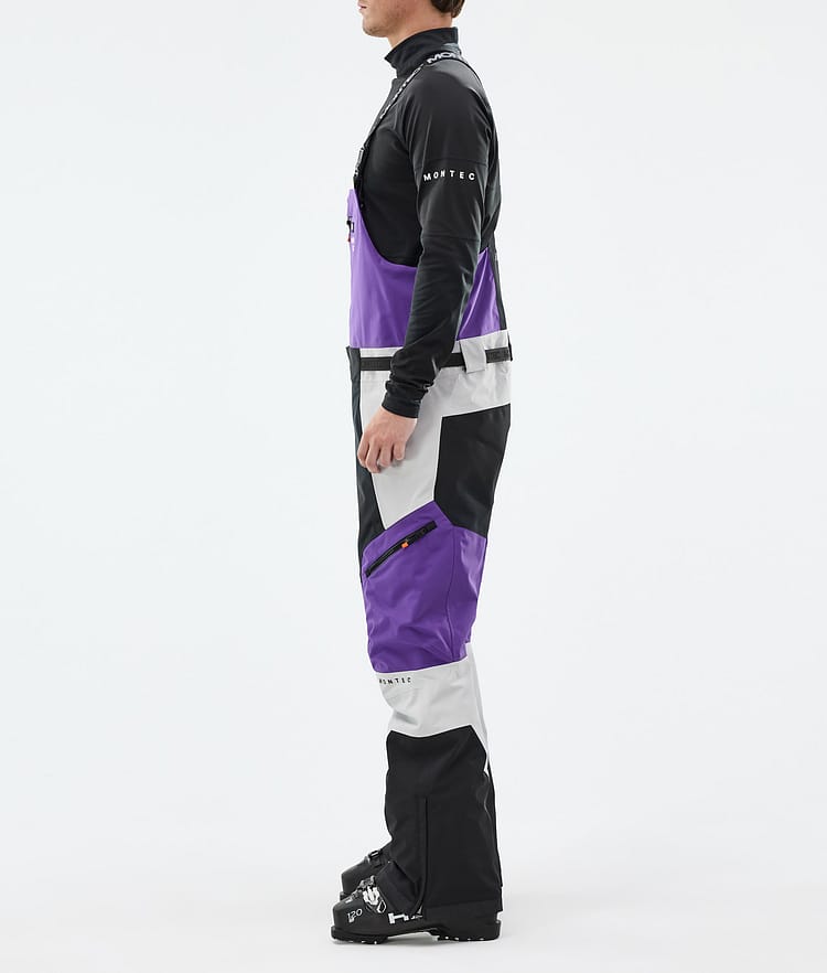 Montec Dozer Lasketteluhousut Miehet Vivid Purple/Black/Light Grey, Kuva 2 / 6