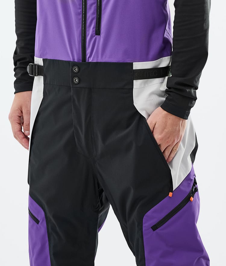 Montec Dozer Lasketteluhousut Miehet Vivid Purple/Black/Light Grey, Kuva 4 / 6
