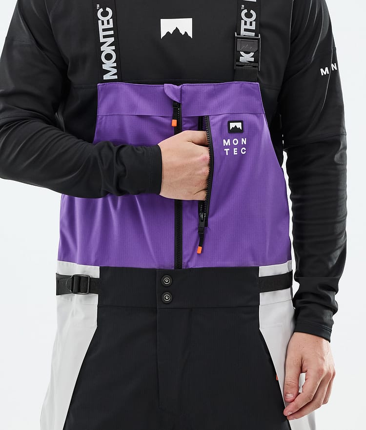 Montec Dozer Lasketteluhousut Miehet Vivid Purple/Black/Light Grey, Kuva 5 / 6