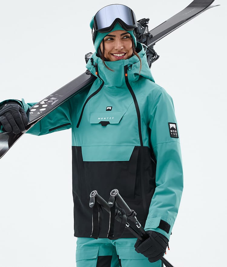 Montec Doom W Laskettelutakki Naiset Turquoise/Black, Kuva 1 / 11