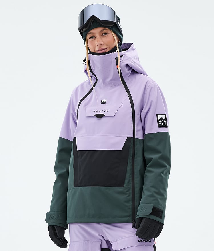 Montec Doom W Laskettelutakki Naiset Faded Violet/Black/Dark Atlantic, Kuva 1 / 11