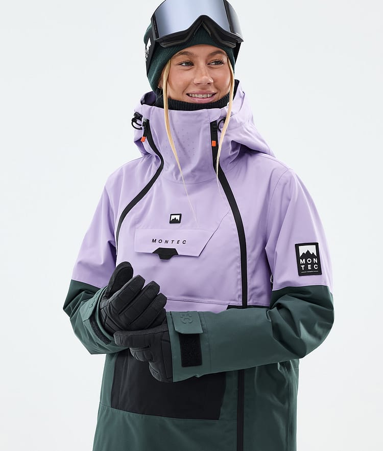 Montec Doom W Laskettelutakki Naiset Faded Violet/Black/Dark Atlantic, Kuva 2 / 11