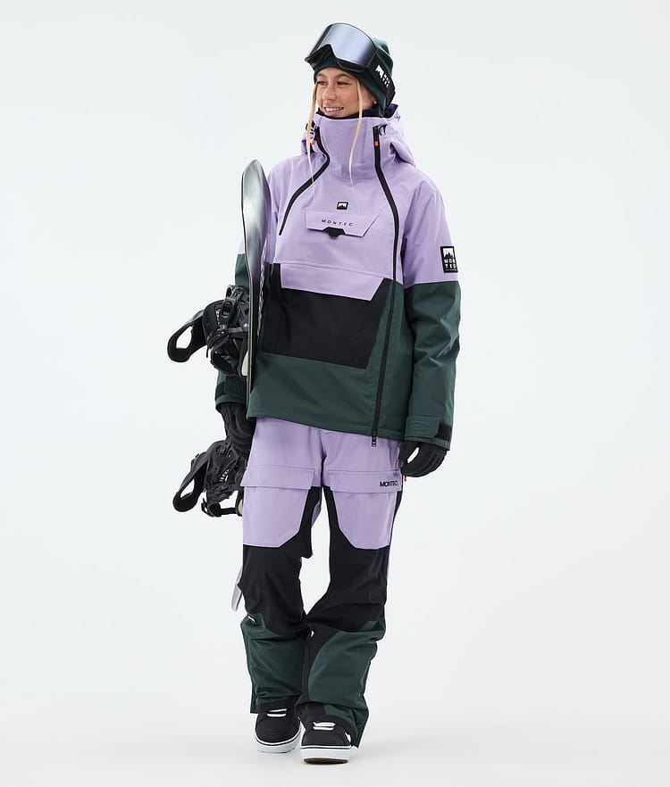 Montec Doom W Lumilautailutakki Naiset Faded Violet/Black/Dark Atlantic, Kuva 3 / 11