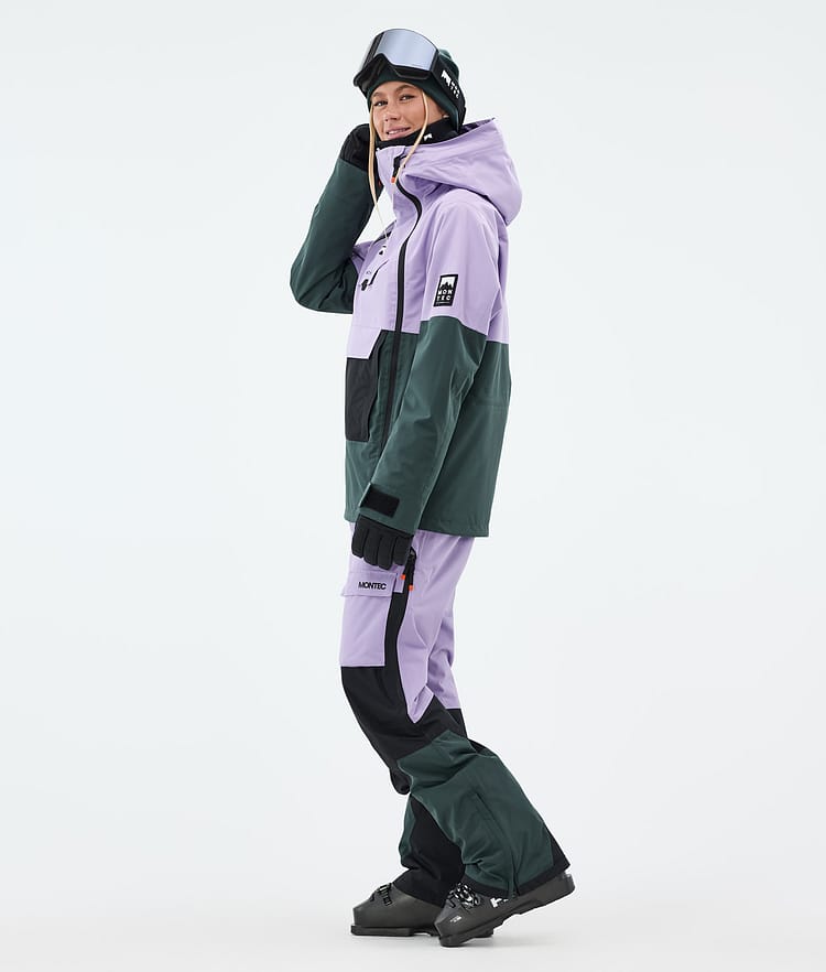 Montec Doom W Laskettelutakki Naiset Faded Violet/Black/Dark Atlantic, Kuva 4 / 11