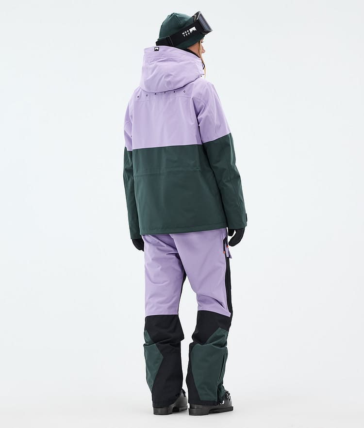 Montec Doom W Laskettelutakki Naiset Faded Violet/Black/Dark Atlantic, Kuva 5 / 11