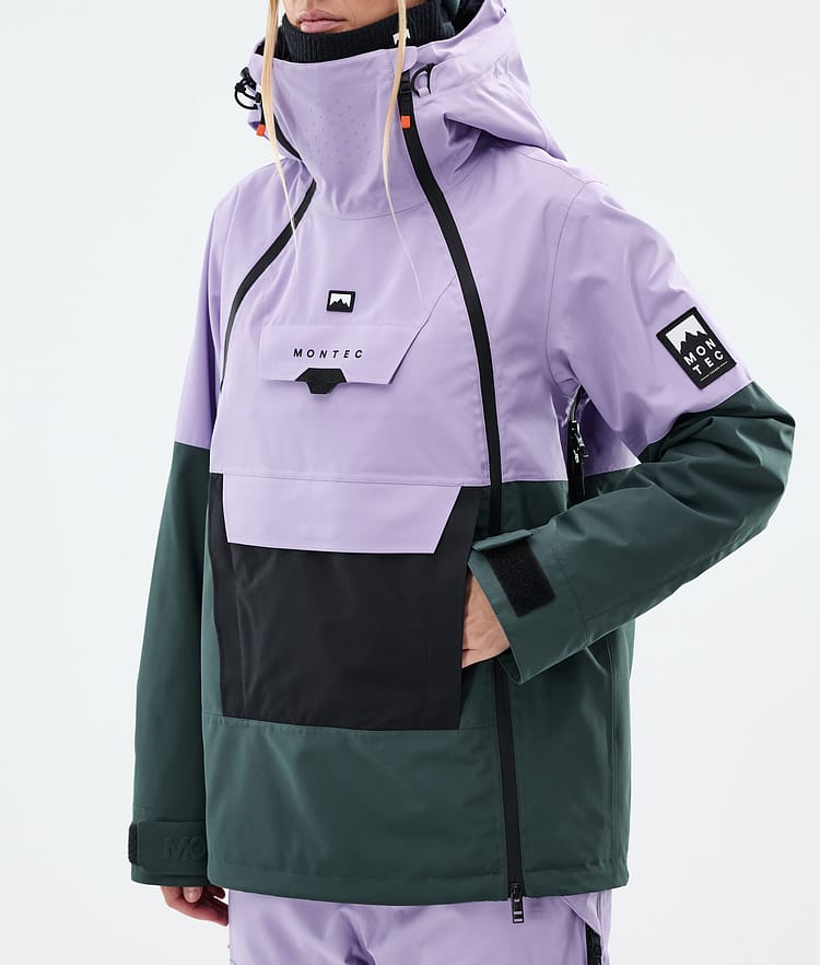 Montec Doom W Lumilautailutakki Naiset Faded Violet/Black/Dark Atlantic, Kuva 8 / 11