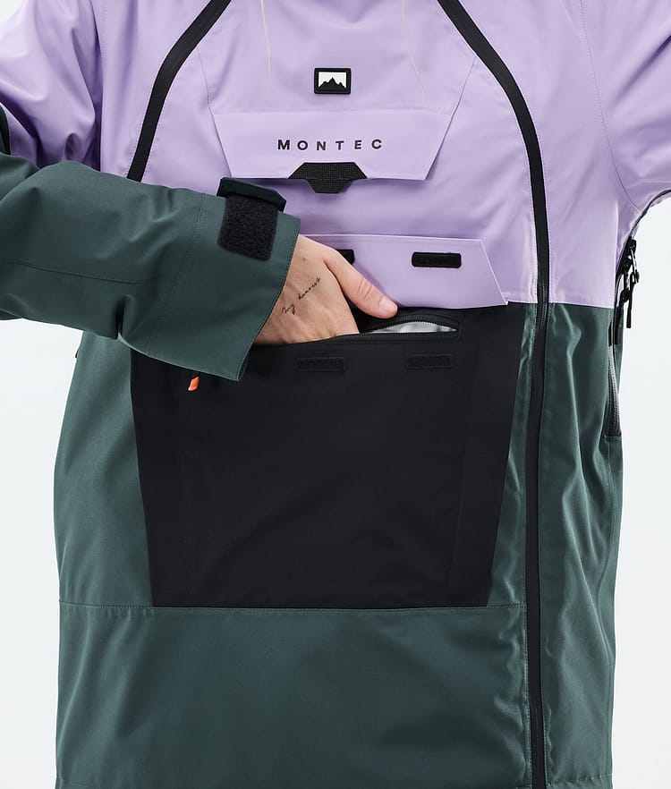 Montec Doom W Lumilautailutakki Naiset Faded Violet/Black/Dark Atlantic, Kuva 9 / 11