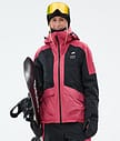 Montec Morpheus W Lumilautailutakki Naiset Light Red/Black