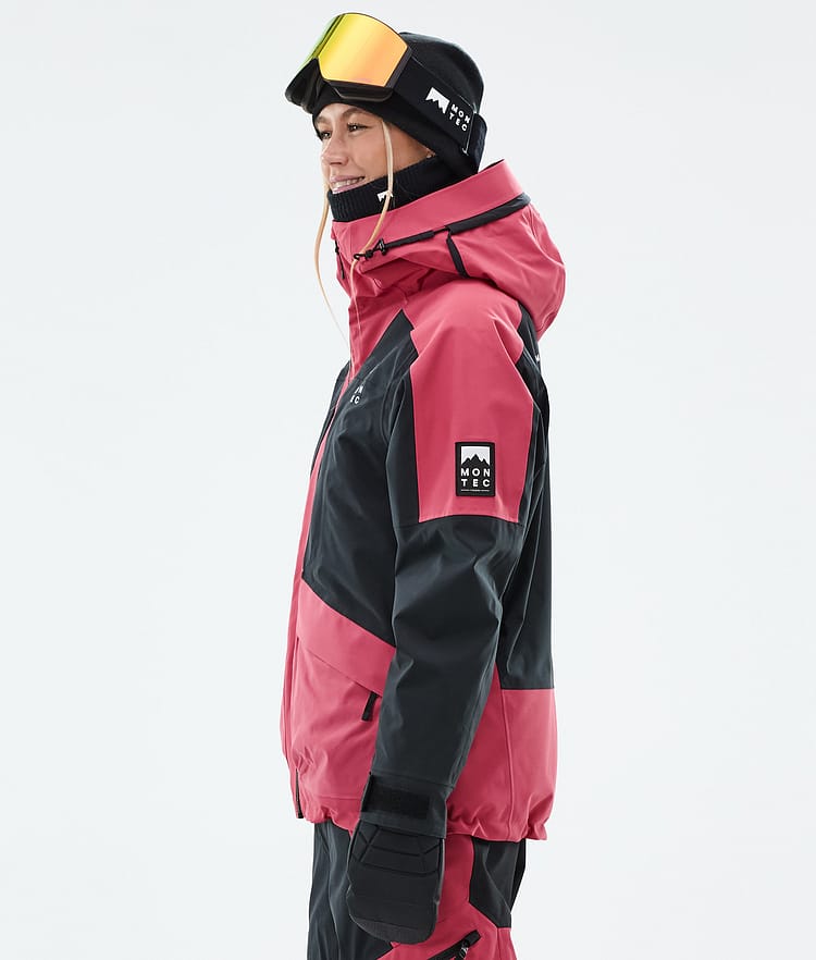 Montec Morpheus W Laskettelutakki Naiset Light Red/Black, Kuva 6 / 10