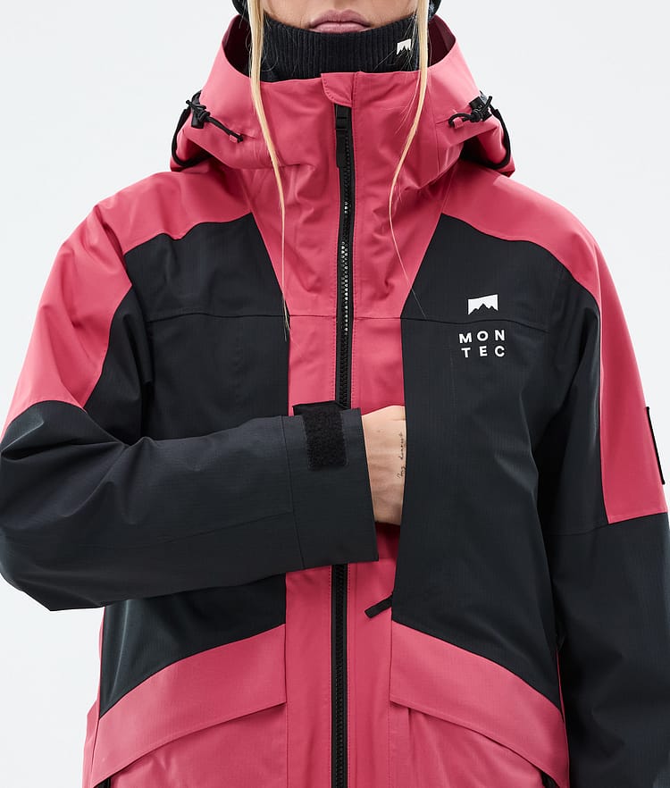 Montec Morpheus W Lumilautailutakki Naiset Light Red/Black, Kuva 9 / 10