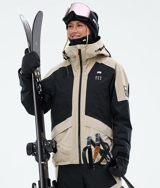 Montec Morpheus W Laskettelutakki Naiset Sand/Black