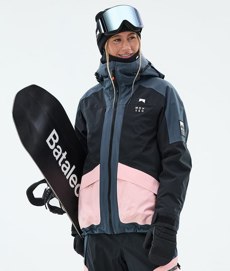Montec Morpheus W Lumilautailutakki Naiset Metal Blue/Black/Soft Pink, Kuva 1 / 10
