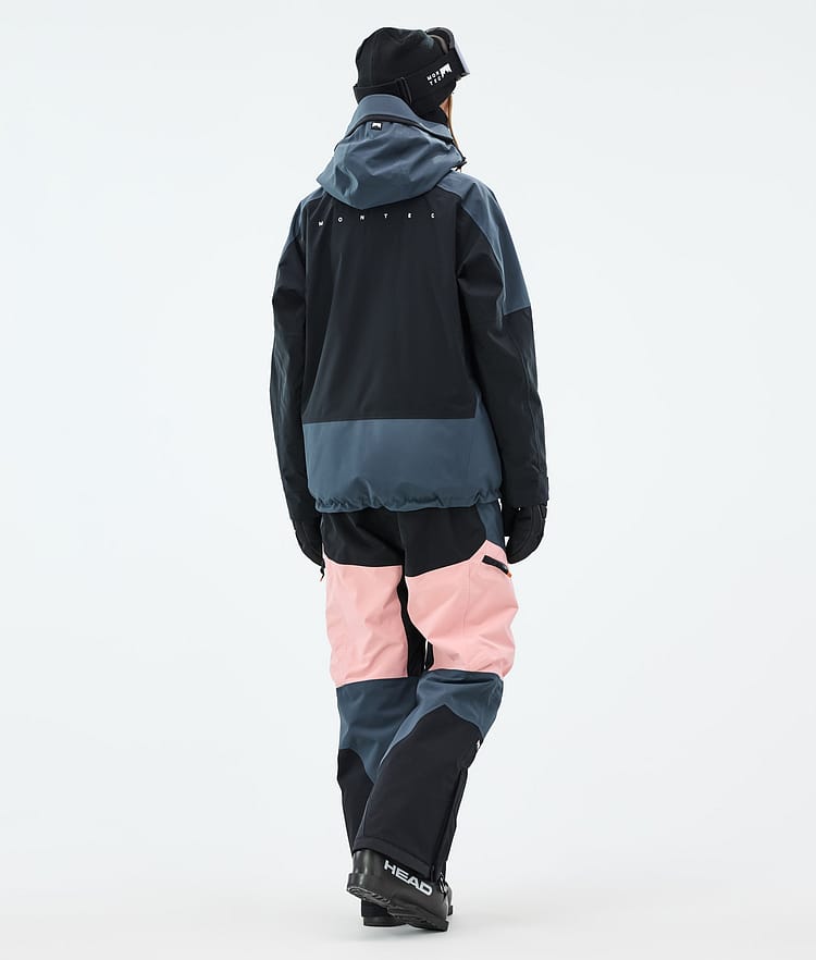 Montec Morpheus W Laskettelutakki Naiset Metal Blue/Black/Soft Pink, Kuva 5 / 10