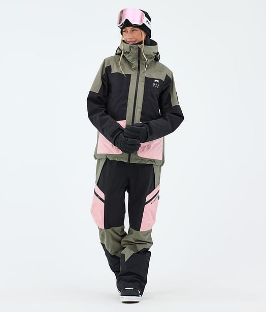 Montec Morpheus W Lumilautailu Outfit Greenish/Black/Soft Pink