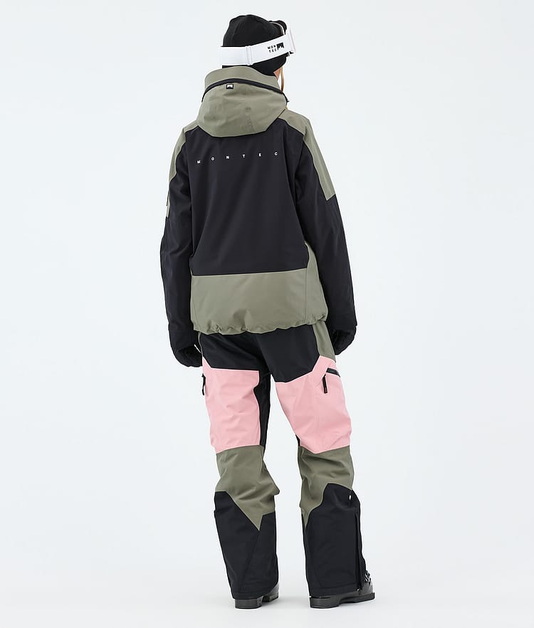 Montec Morpheus W Laskettelutakki Naiset Greenish/Black/Soft Pink, Image 3 of 9