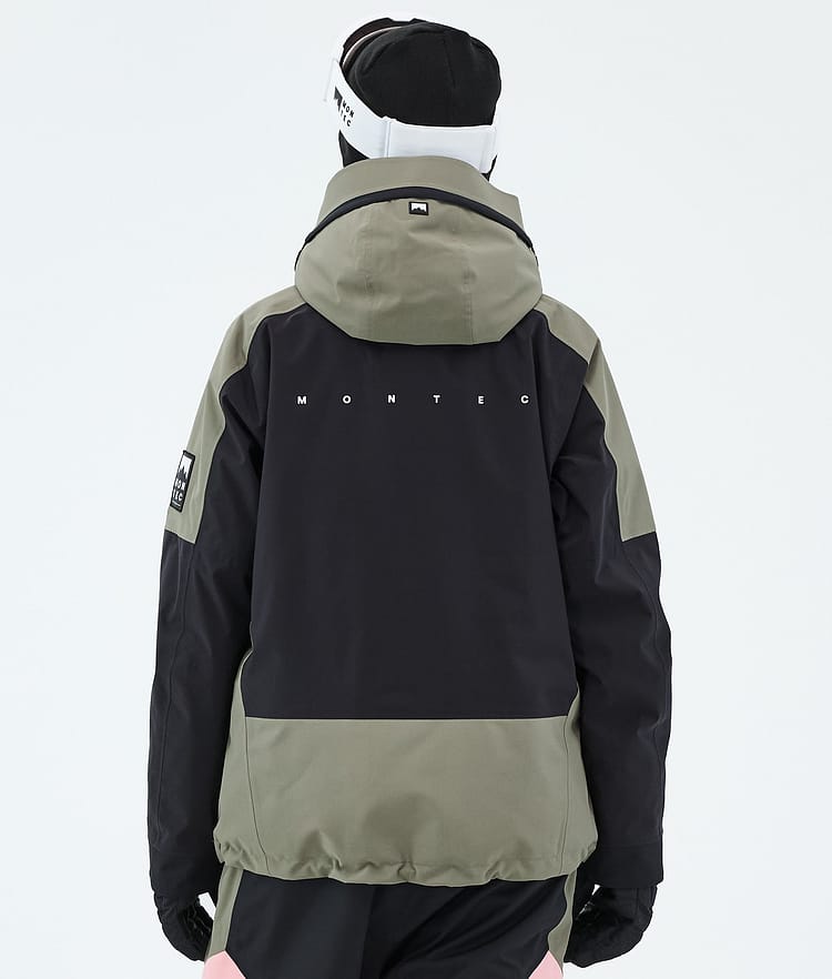 Montec Morpheus W Laskettelutakki Naiset Greenish/Black/Soft Pink, Image 6 of 9
