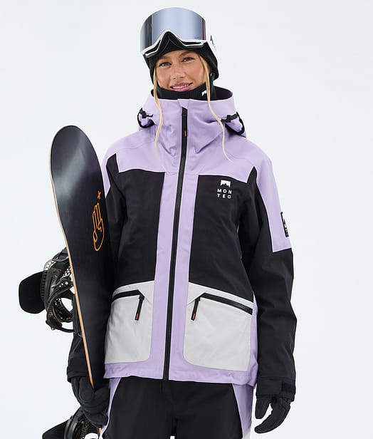 Montec Morpheus W Lumilautailutakki Naiset Faded Violet/Black/Light Grey