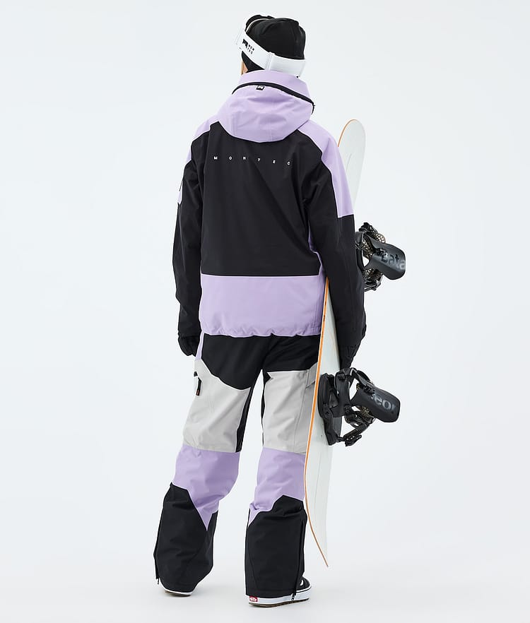 Montec Morpheus W Lumilautailutakki Naiset Faded Violet/Black/Light Grey, Image 3 of 9