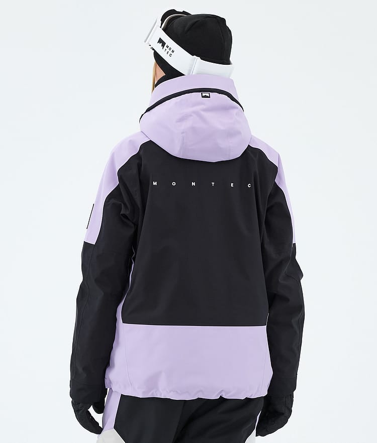 Montec Morpheus W Lumilautailutakki Naiset Faded Violet/Black/Light Grey, Image 6 of 9