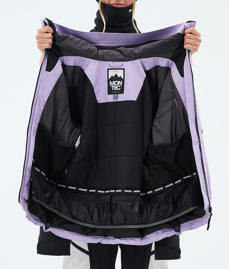 Montec Morpheus W Laskettelutakki Naiset Faded Violet/Black/Light Grey, Image 9 of 9