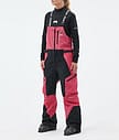 Montec Dozer W Lasketteluhousut Naiset Light Red/Black