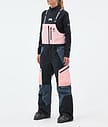 Montec Dozer W Lasketteluhousut Naiset Soft Pink/Black/Metal Blue