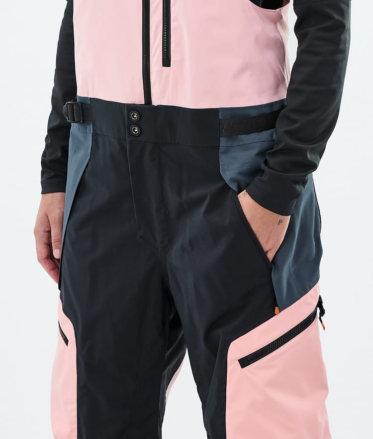 Montec Dozer W Lumilautailuhousut Naiset Soft Pink/Black/Metal Blue, Kuva 4 / 6