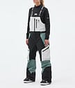 Montec Dozer W Lumilautailuhousut Naiset Light Grey/Black/Atlantic