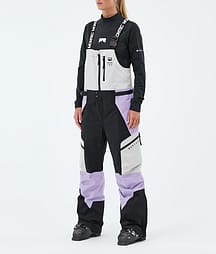Montec Dozer W Lasketteluhousut Naiset Light Grey/Black/Faded Violet