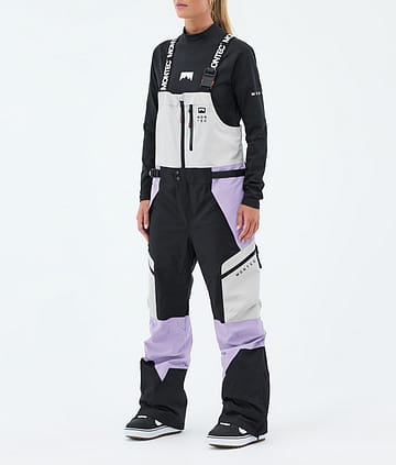 Montec Dozer W Lumilautailuhousut Light Grey/Black/Faded Violet