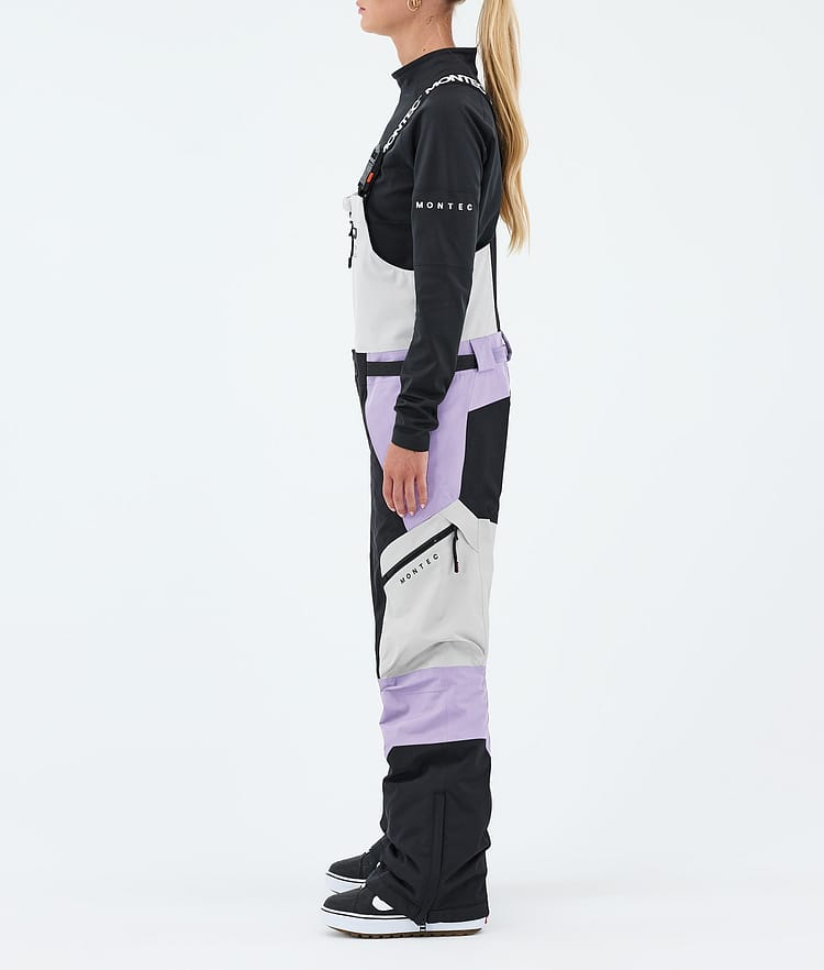 Montec Dozer W Lumilautailuhousut Naiset Light Grey/Black/Faded Violet, Image 3 of 7