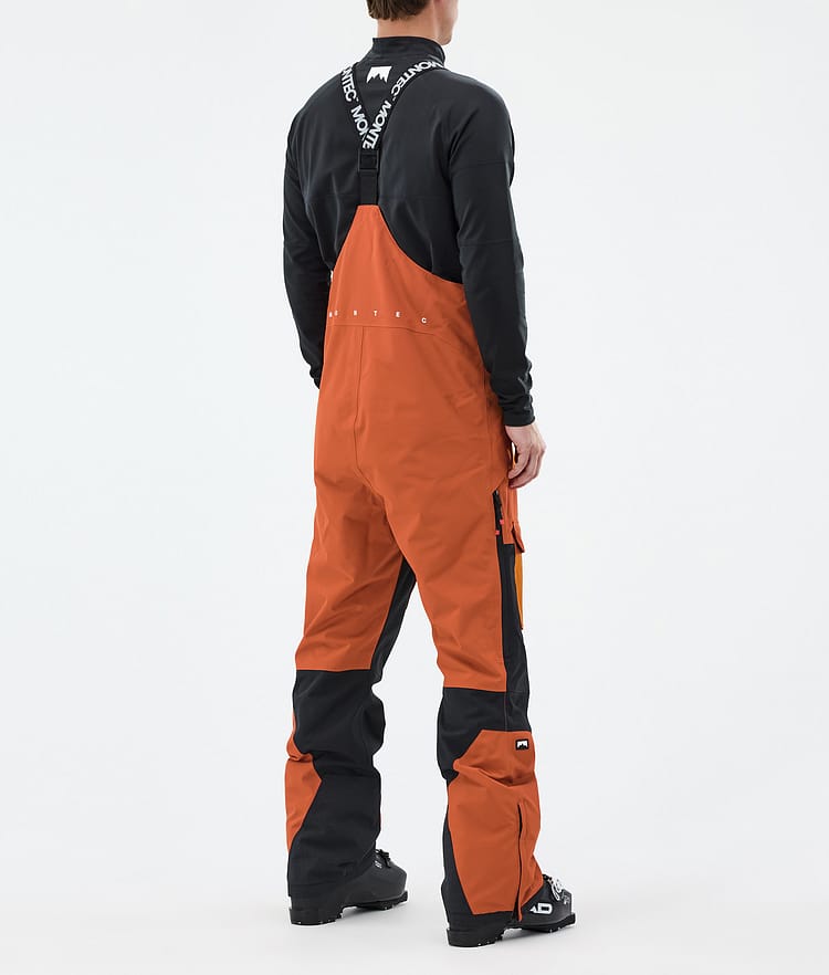 Montec Fawk Lasketteluhousut Miehet Burned Orange/Black, Kuva 3 / 6
