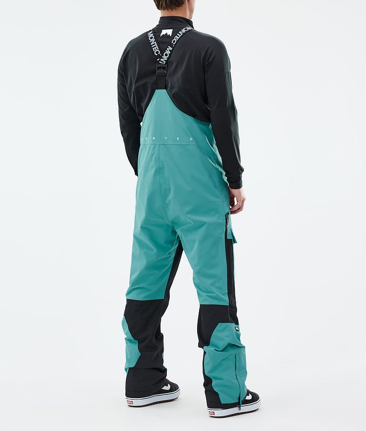 Montec Fawk Lumilautailuhousut Miehet Turquoise/Black, Kuva 3 / 6