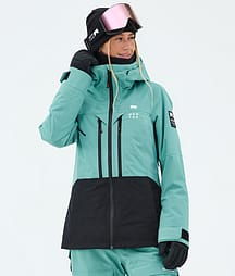 Montec Moss W Lumilautailutakki Naiset Turquoise/Black