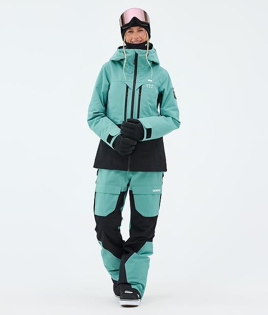 Montec Moss W Lumilautailu Outfit Turquoise/Black