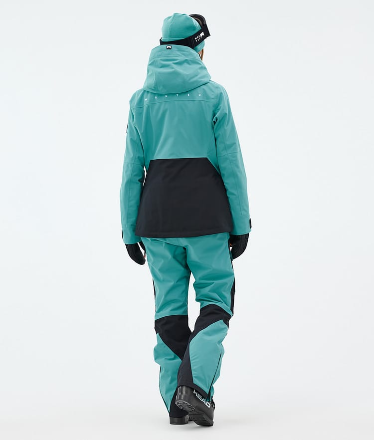 Montec Moss W Laskettelutakki Naiset Turquoise/Black, Kuva 5 / 10