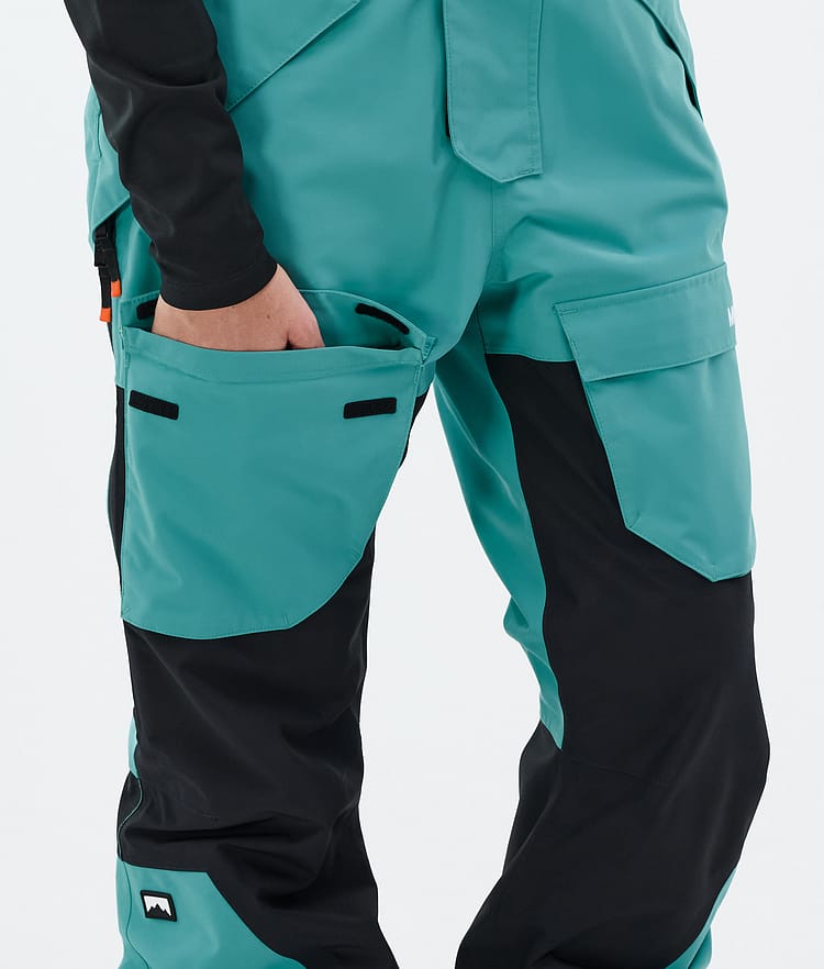 Montec Fawk W Lasketteluhousut Naiset Turquoise/Black, Kuva 7 / 7