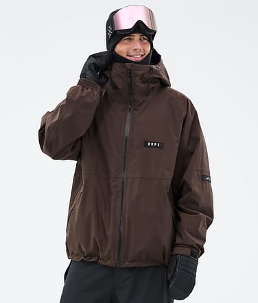 Dope Spartan Laskettelutakki Miehet Dark Brown