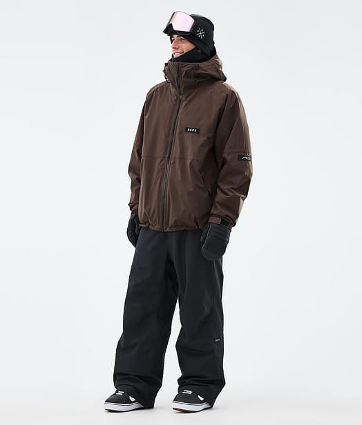 Dope Spartan Lumilautailu Outfit Dark Brown/Black