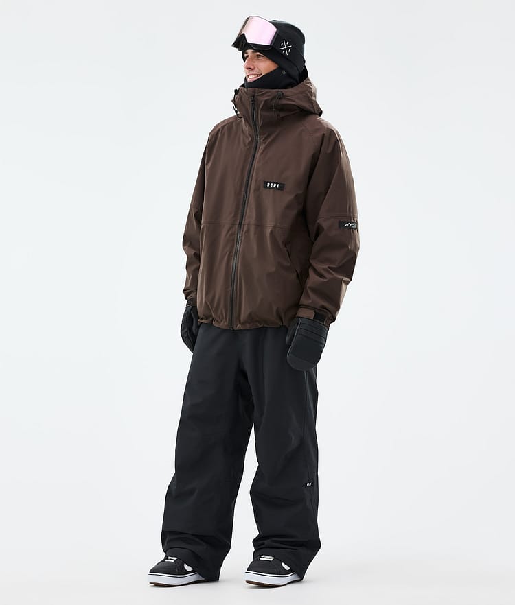 Dope Spartan Lumilautailutakki Miehet Dark Brown, Image 2 of 8