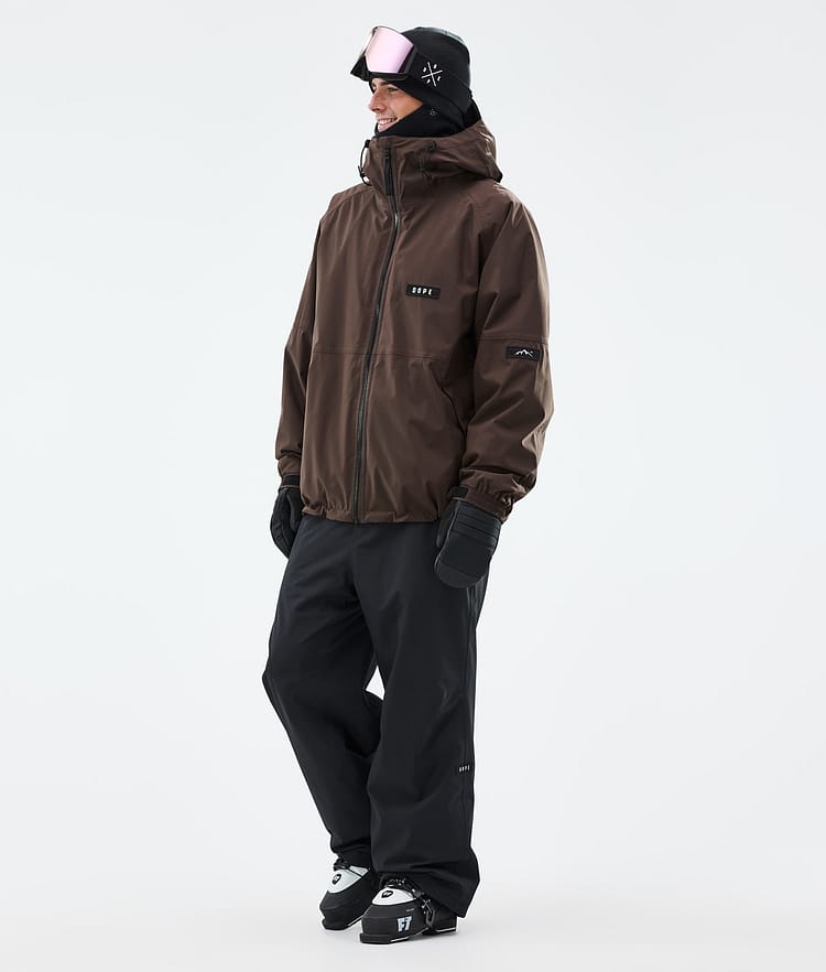Dope Spartan Laskettelutakki Miehet Dark Brown, Image 3 of 9