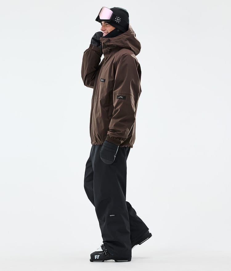 Dope Spartan Laskettelutakki Miehet Dark Brown, Kuva 5 / 9