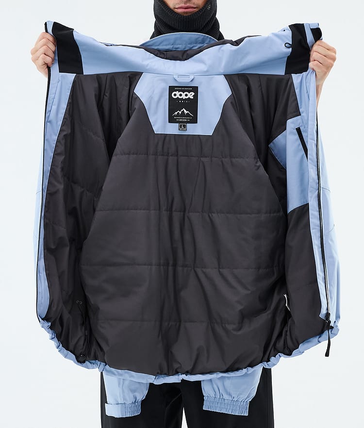 Dope Spartan Laskettelutakki Miehet Spike Light Blue/Black, Image 8 of 8