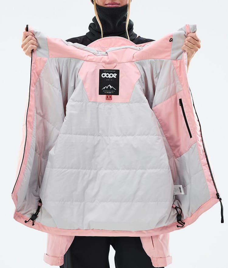 Dope Spartan W Laskettelutakki Naiset Soft Pink, Kuva 8 / 8
