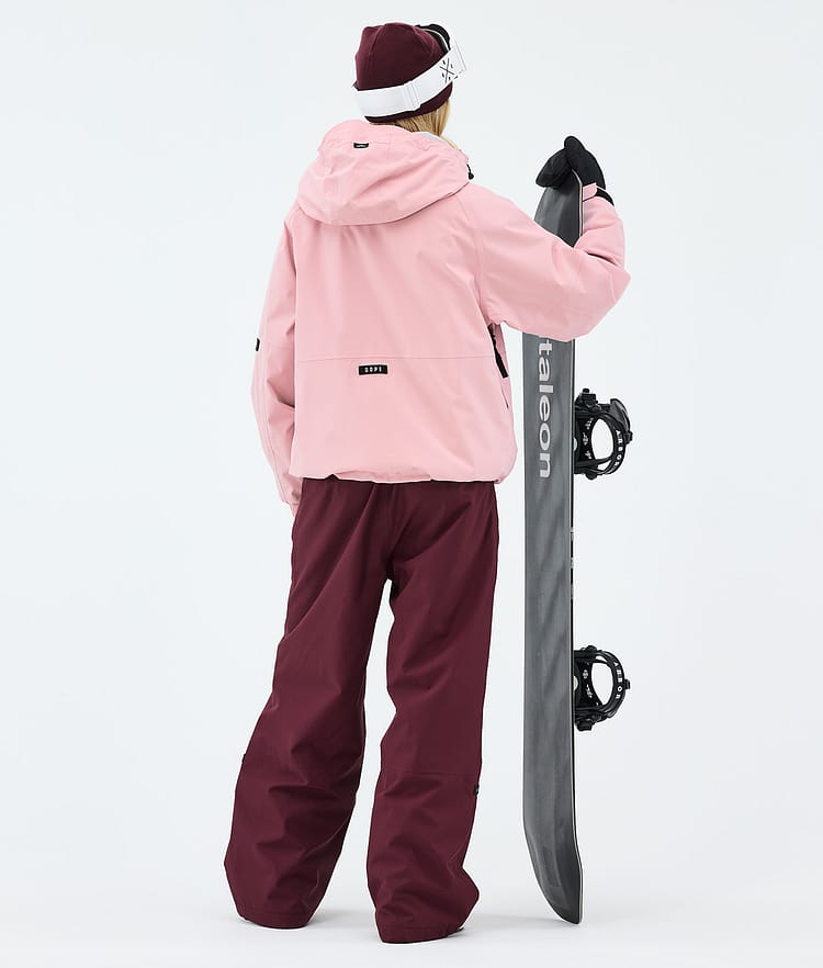 Dope Spartan W Lumilautailu Outfit Naiset Soft Pink/Burgundy, Image 2 of 2